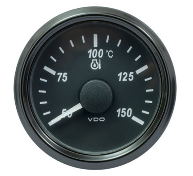 VDO SingleViu Oil Temperature Gauge 150°C Gauge